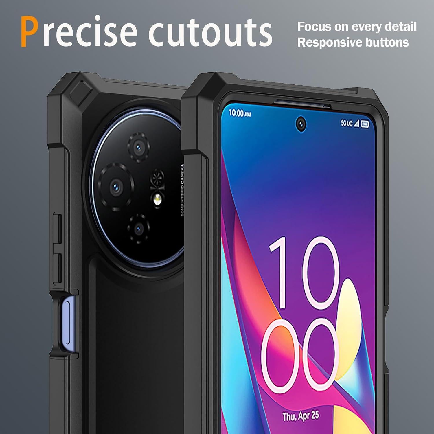 Funda protectora TCL 60 XE NXTPAPER 5G con vidrio templado