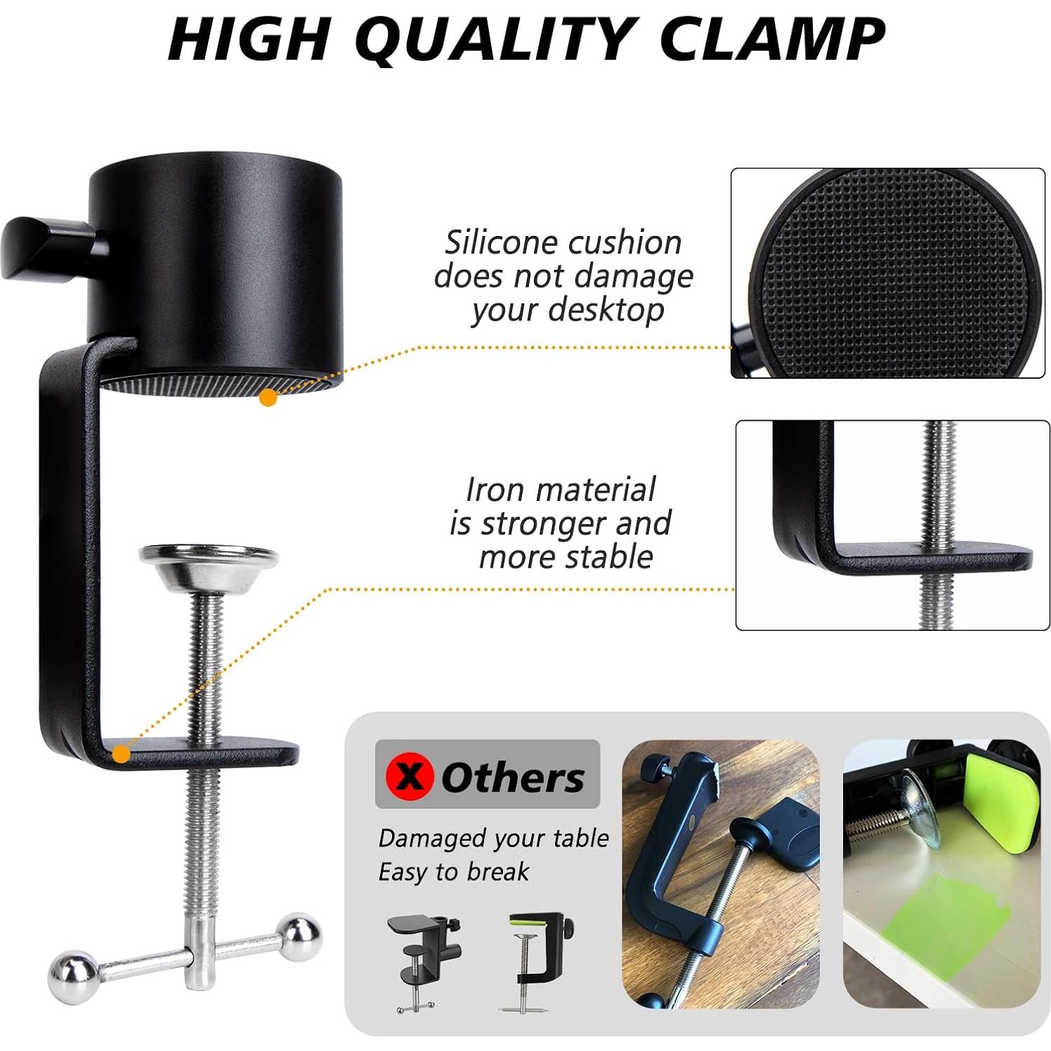 Brazo de Micrófono SUNMON - Soporte Ajustable 1.6 kg