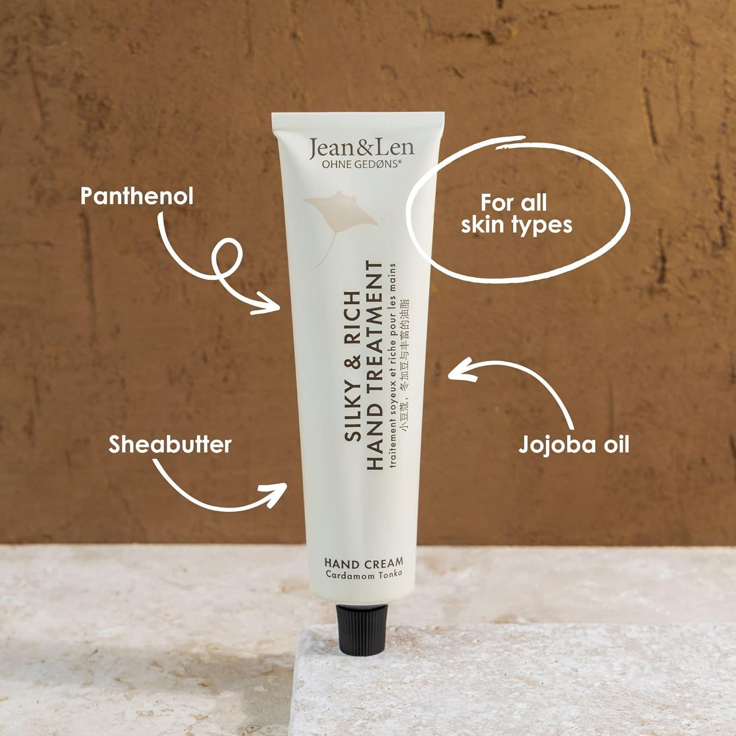 Crema de Manos Jean & Len 75 ml Cardamomo y Tonka Vegana