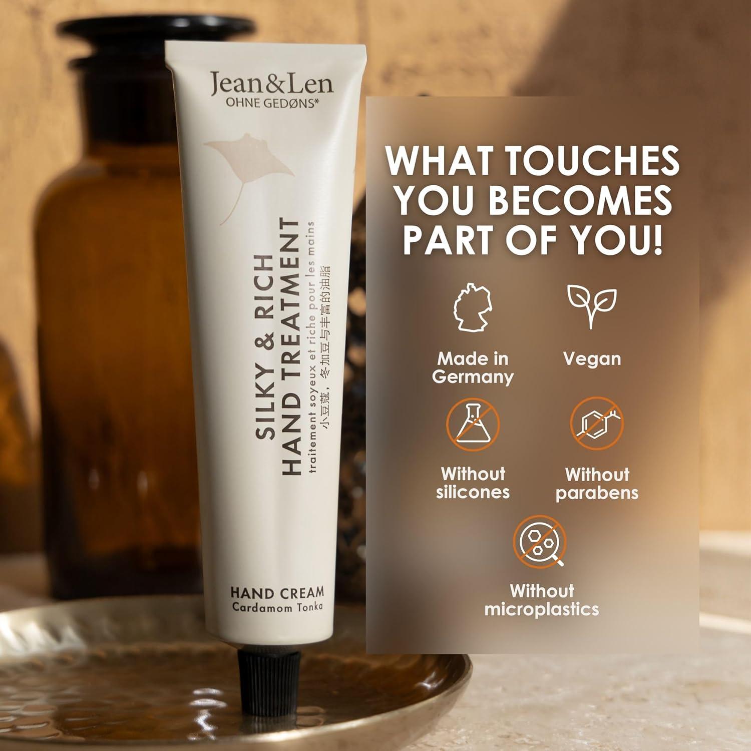 Crema de Manos Jean & Len 75 ml Cardamomo y Tonka Vegana