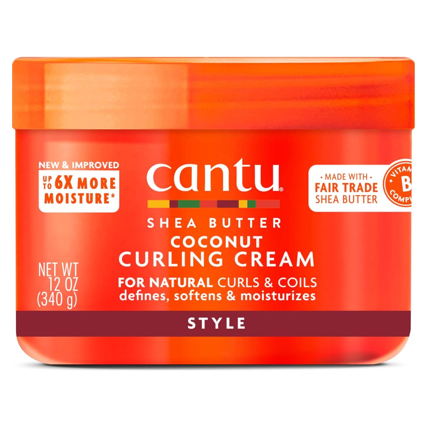 Crema para Rizos Cantu Coco y Manteca de Karité 340 g