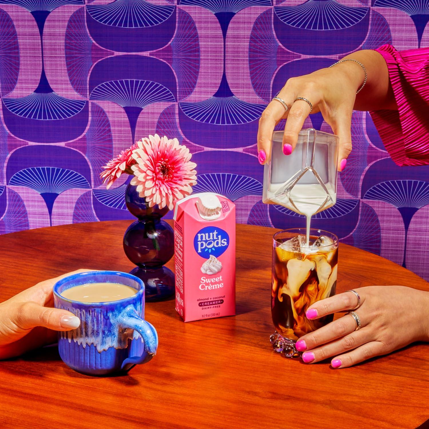 Crema Dulce No Láctea Nutpods 3x11.2oz Sin Azúcar Orgánico