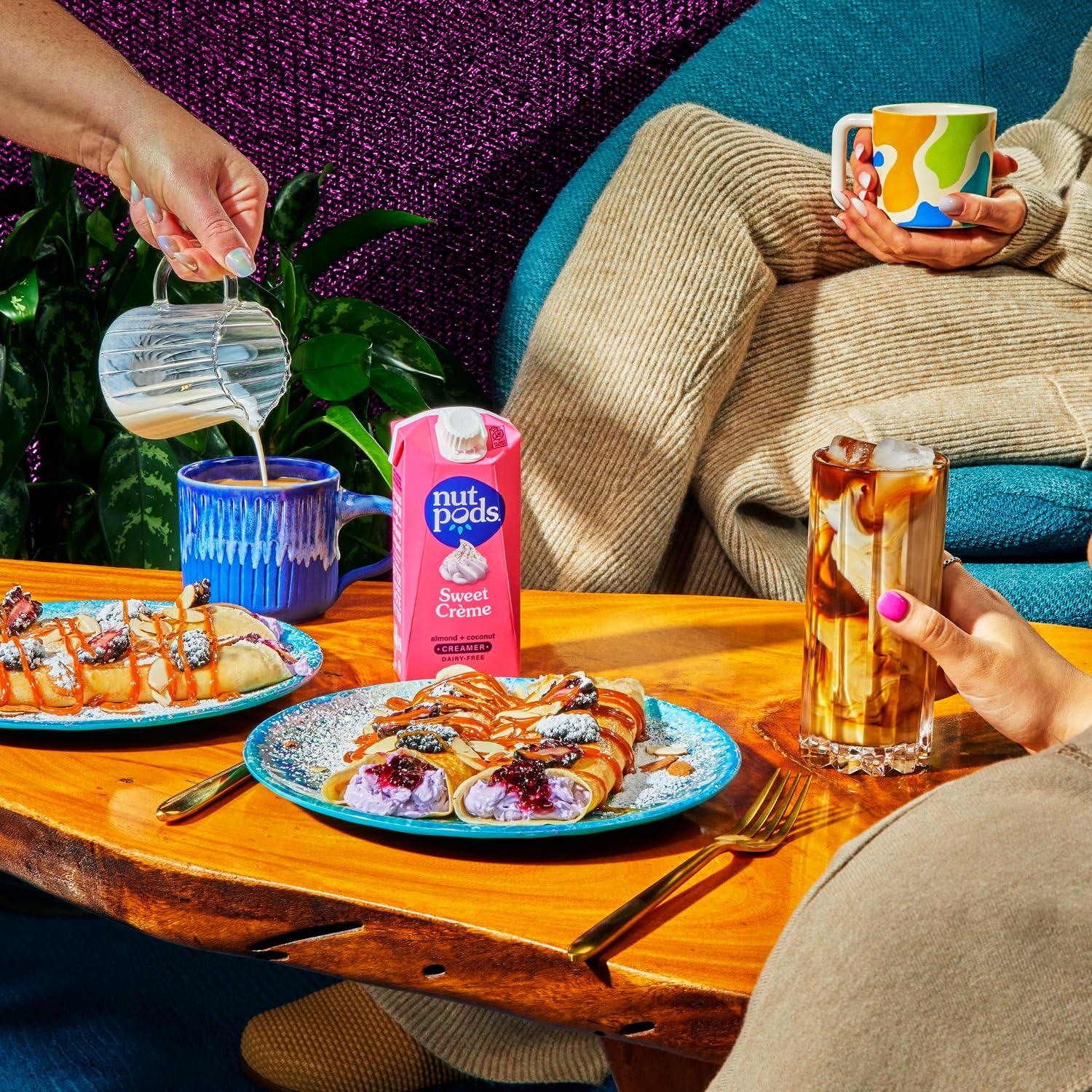 Crema Dulce No Láctea Nutpods 3x11.2oz Sin Azúcar Orgánico