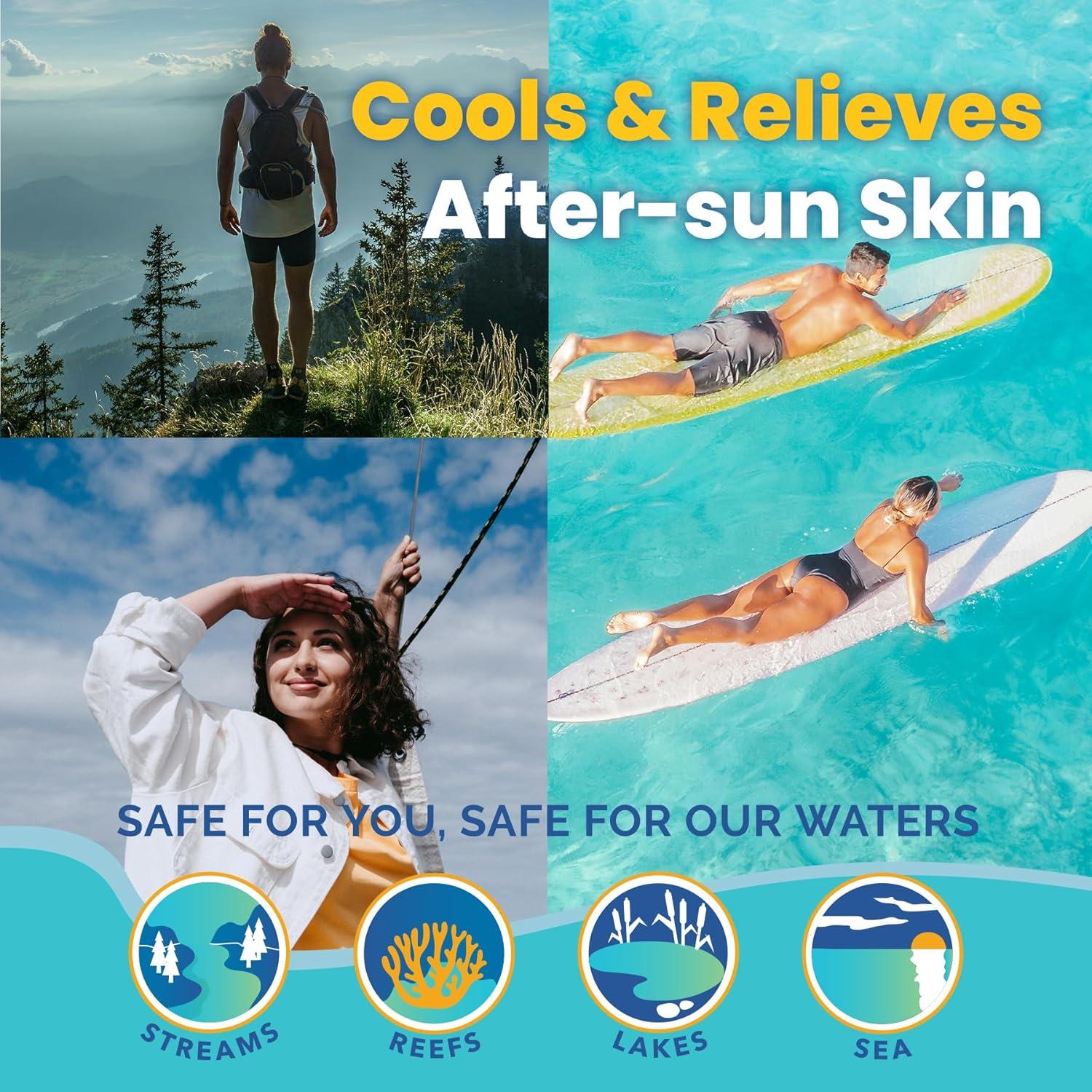 Gel Calmante de Aloe Vera Stream2Sea 74 ml - Alivio Solar