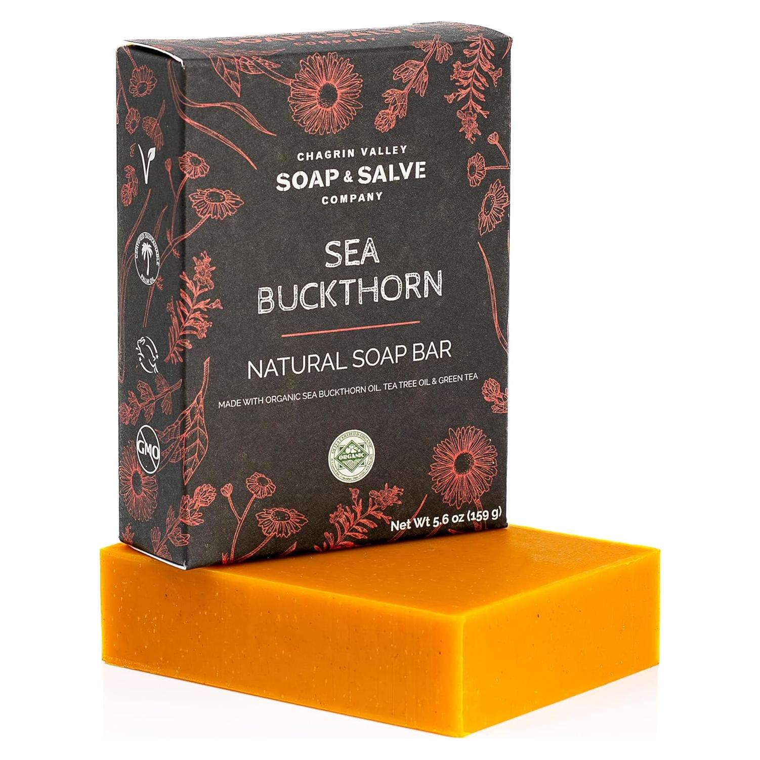 Jabón Natural Chagrin Valley 159g - Espino Marino y Té Verde