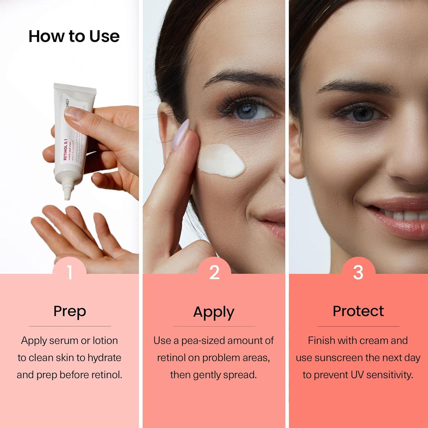 Crema de Retinol 0.1% Frankly 30 ml - Antienvejecimiento y Acné