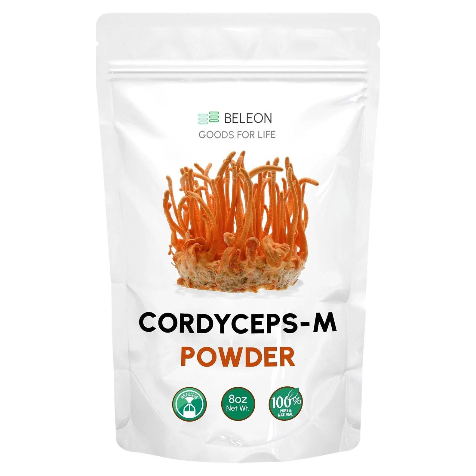 Polvo de Cordyceps Militaris 227 g - Suplemento Inmunológico