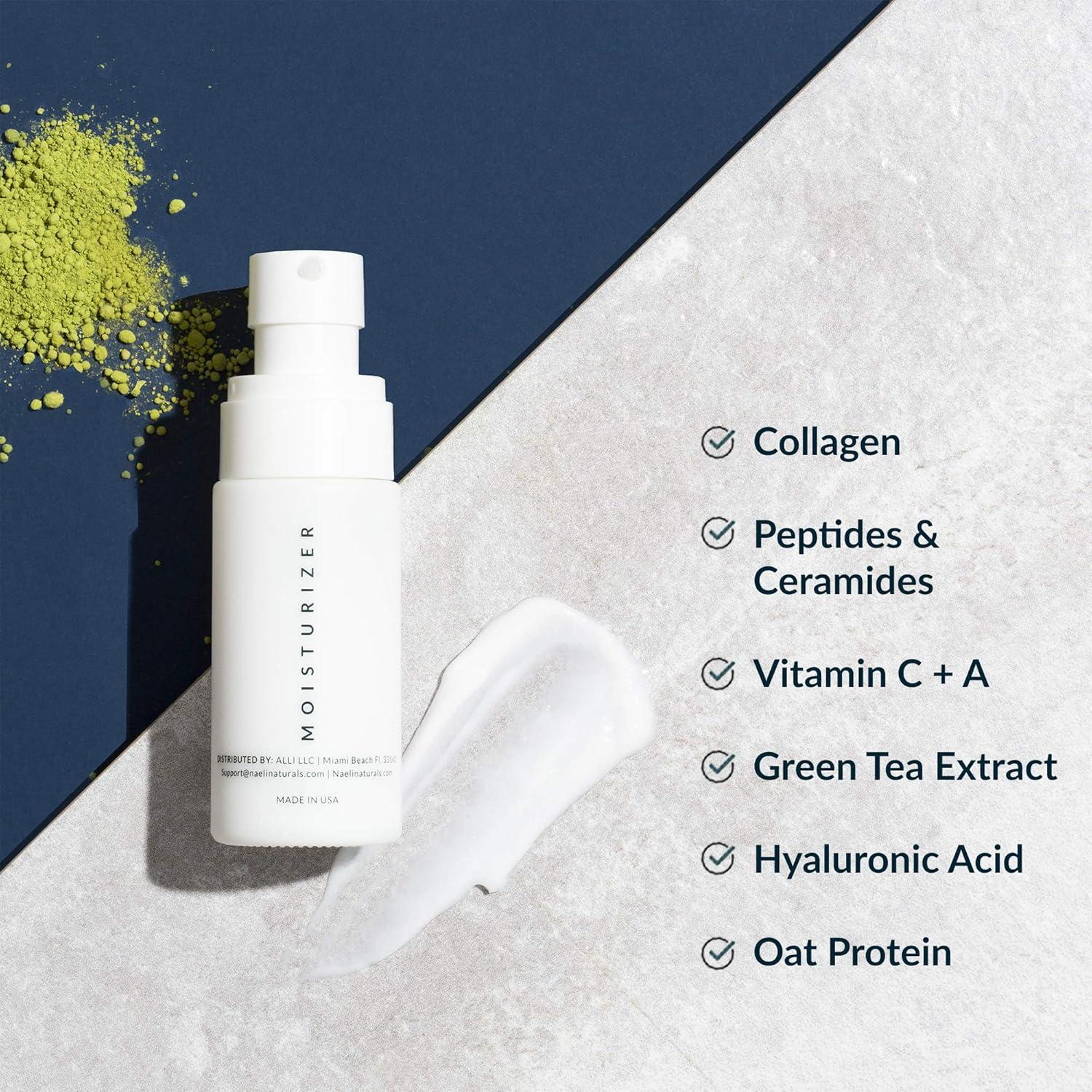 Crema Hidratante Facial NAELI SPF 30 con Colágeno y Péptidos 39.4 g