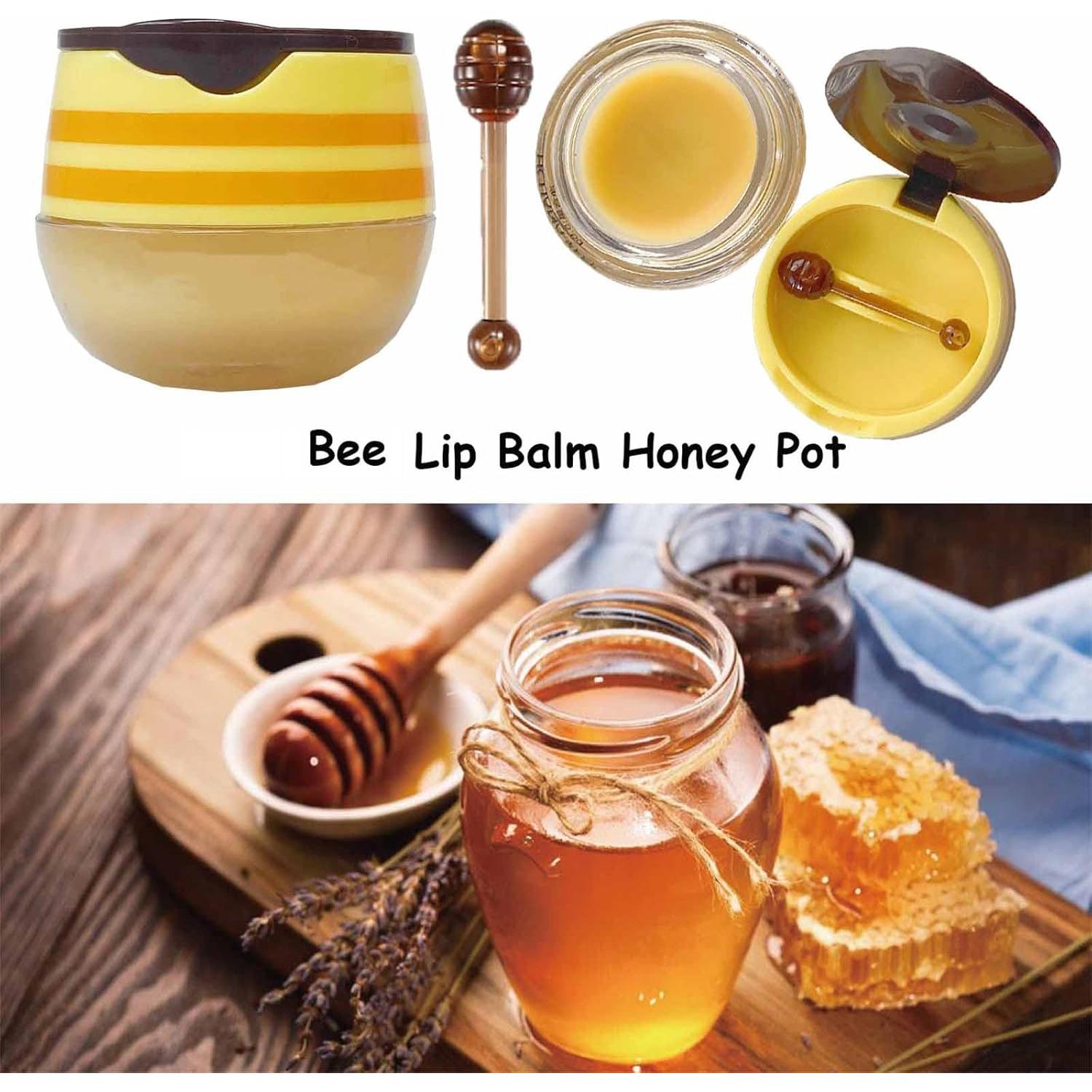 Bálsamo Labial Hidratante S-SNAIL-OO Miel y Fresa 2PCS