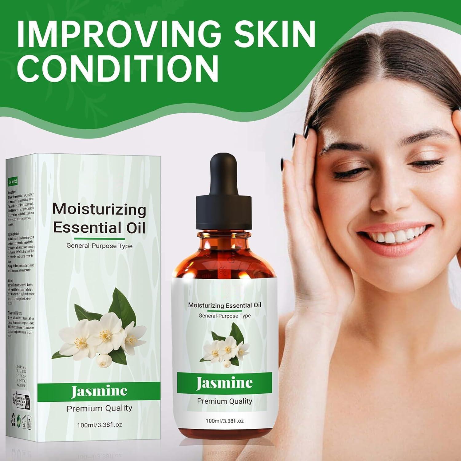 Aceite Esencial de Jazmín Puro 100ml - Shenweikj - Aromaterapia