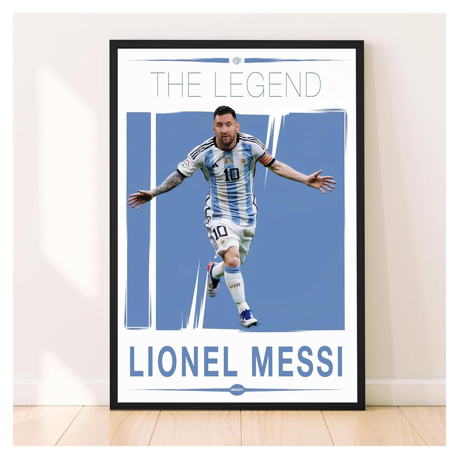 Póster de Fútbol Lionel Messi 30x45 cm - Arte de Pared