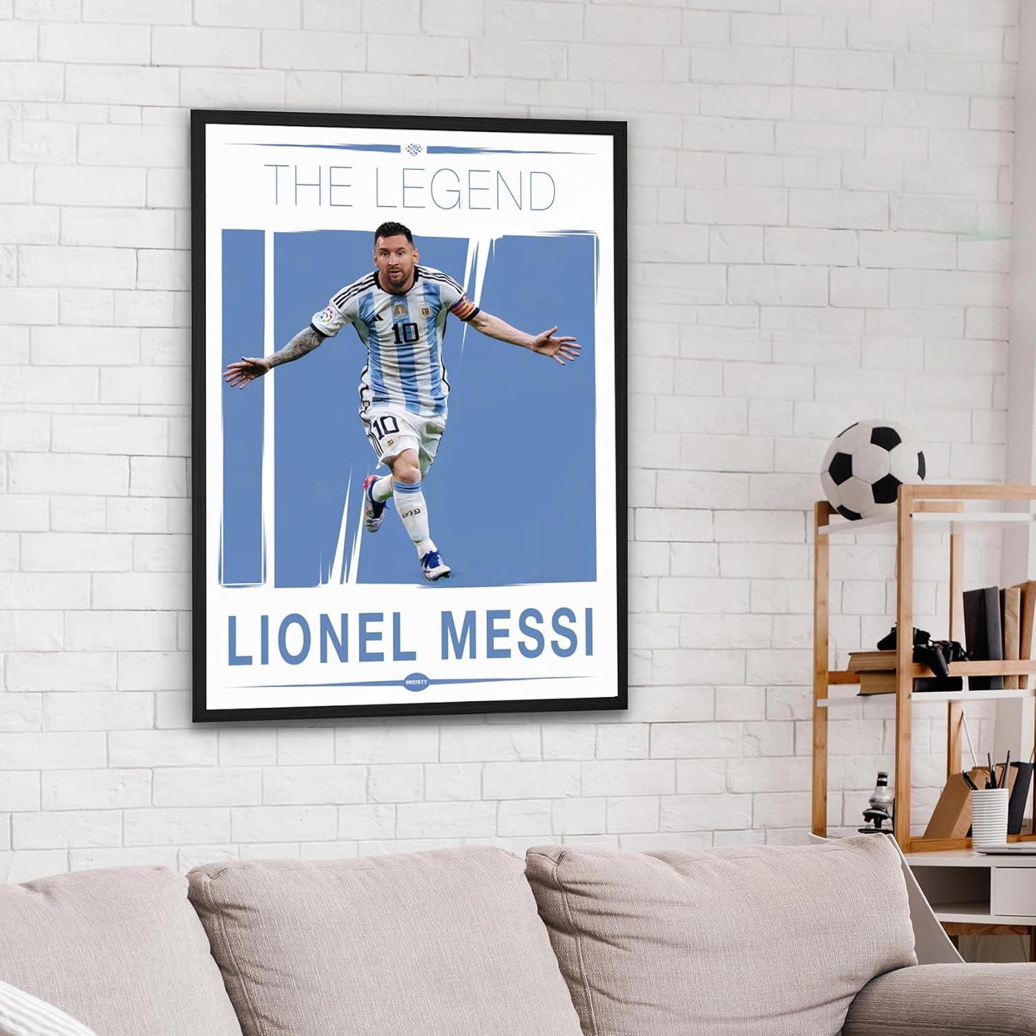 Póster de Fútbol Lionel Messi 30x45 cm - Arte de Pared