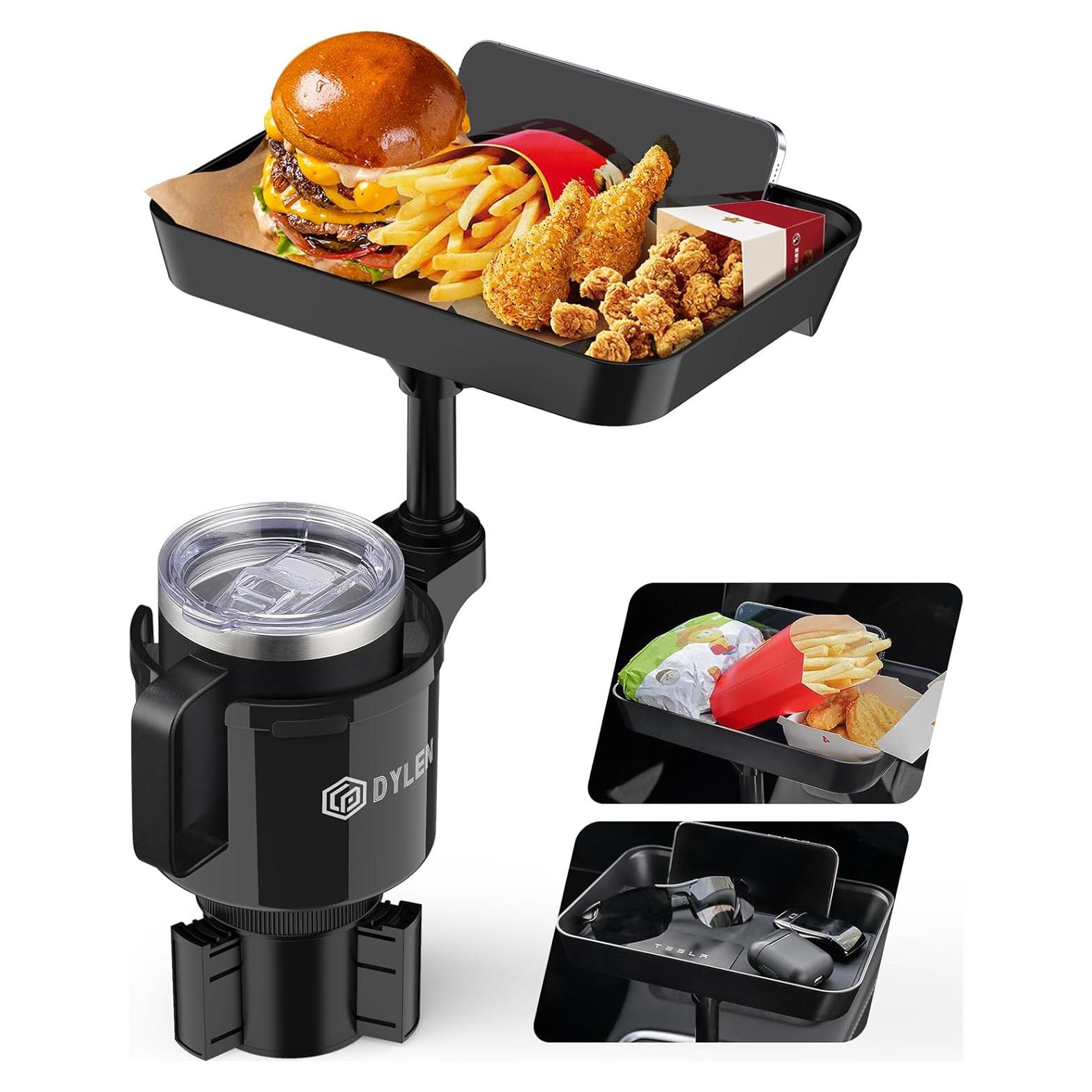 Bandeja para Portavasos de Coche DYLEN, Adaptador Universal