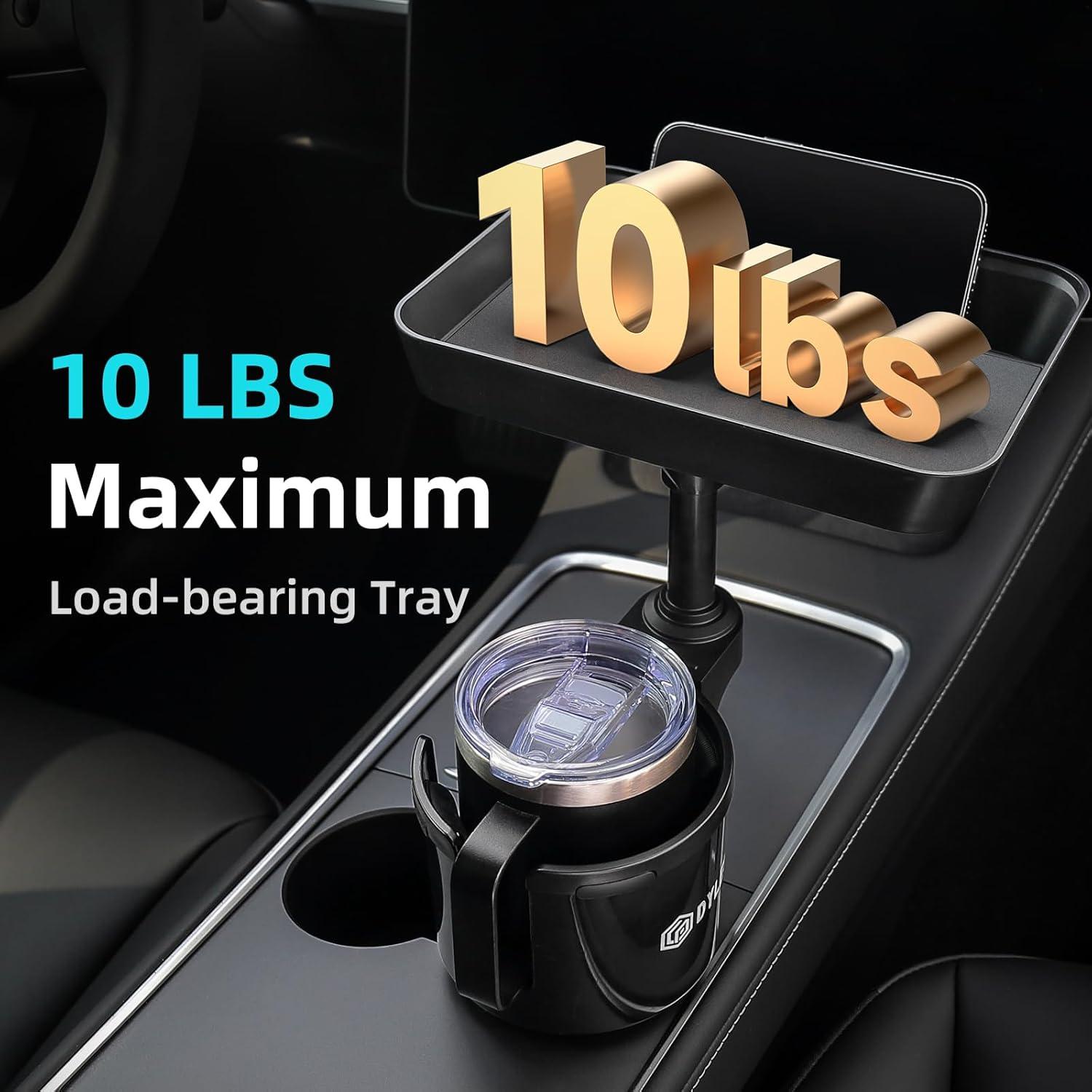 Bandeja para Portavasos de Coche DYLEN, Adaptador Universal