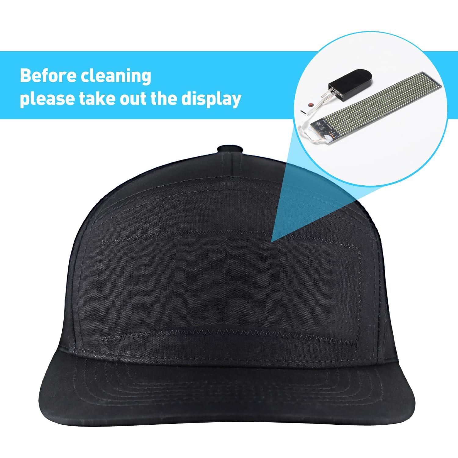 Gorra LED Inteligente Alavisxf XX Ajustable Negro