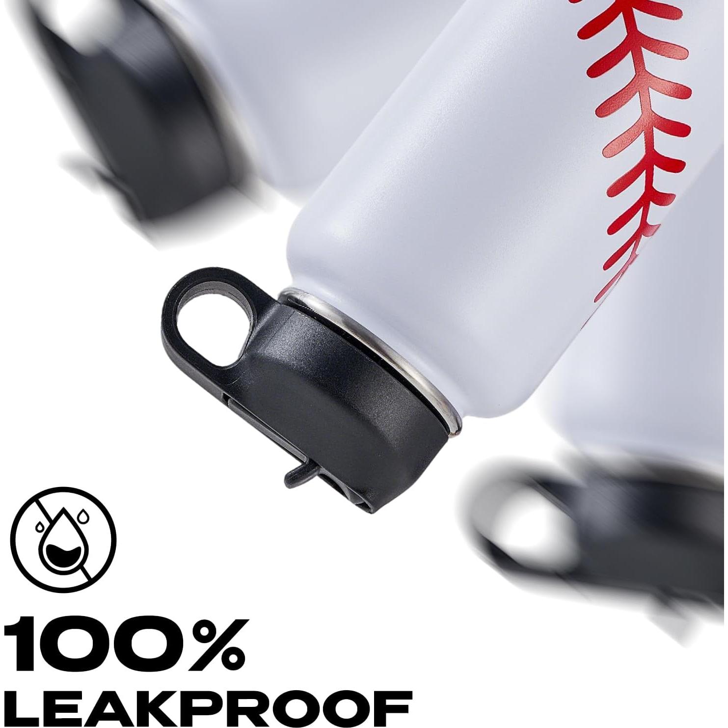 Botella de Agua de Béisbol RhythmFit 18 oz Acero Inoxidable