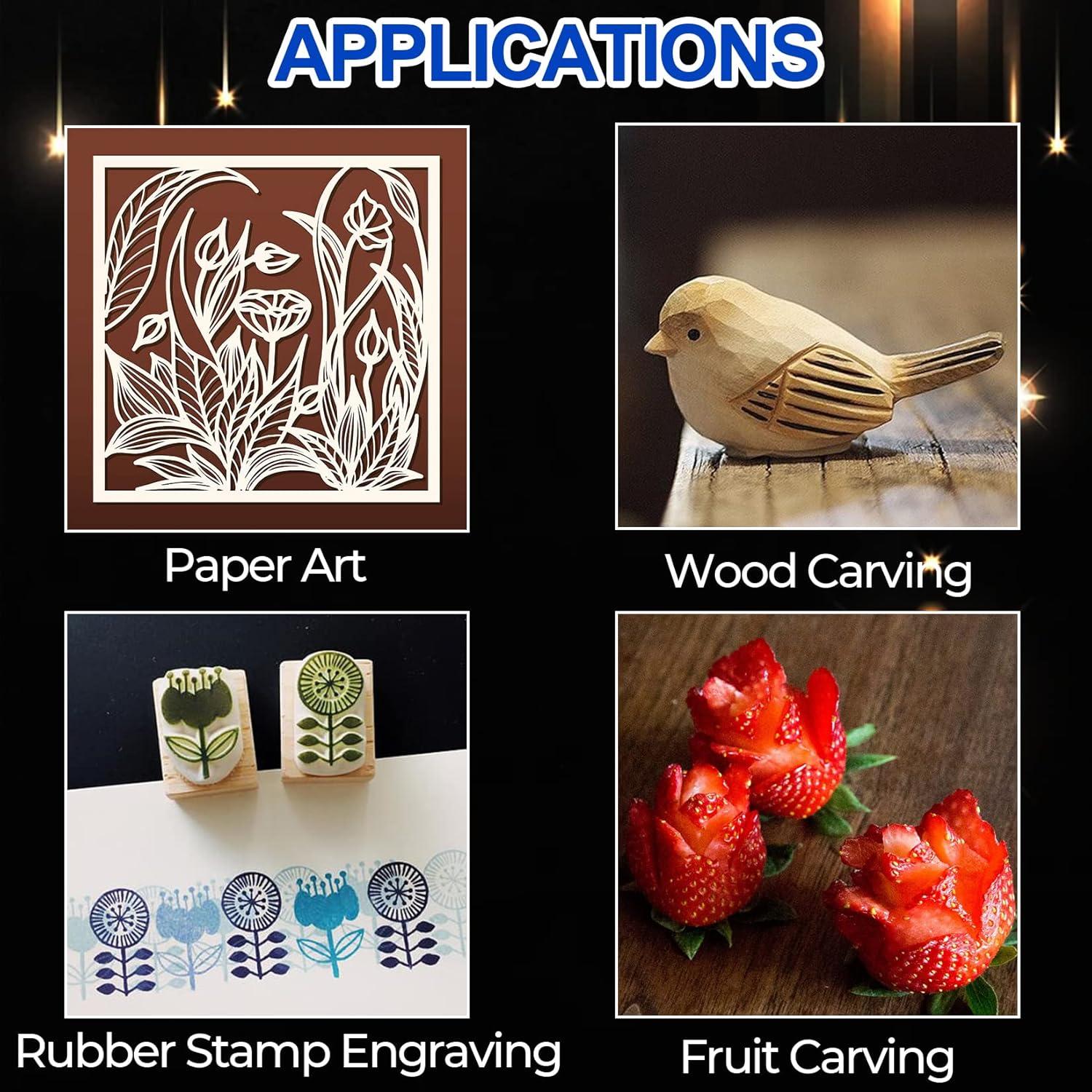 Cuchillas de Cuchillo Exacto DIYSELF #2 - 150 Piezas de Arte