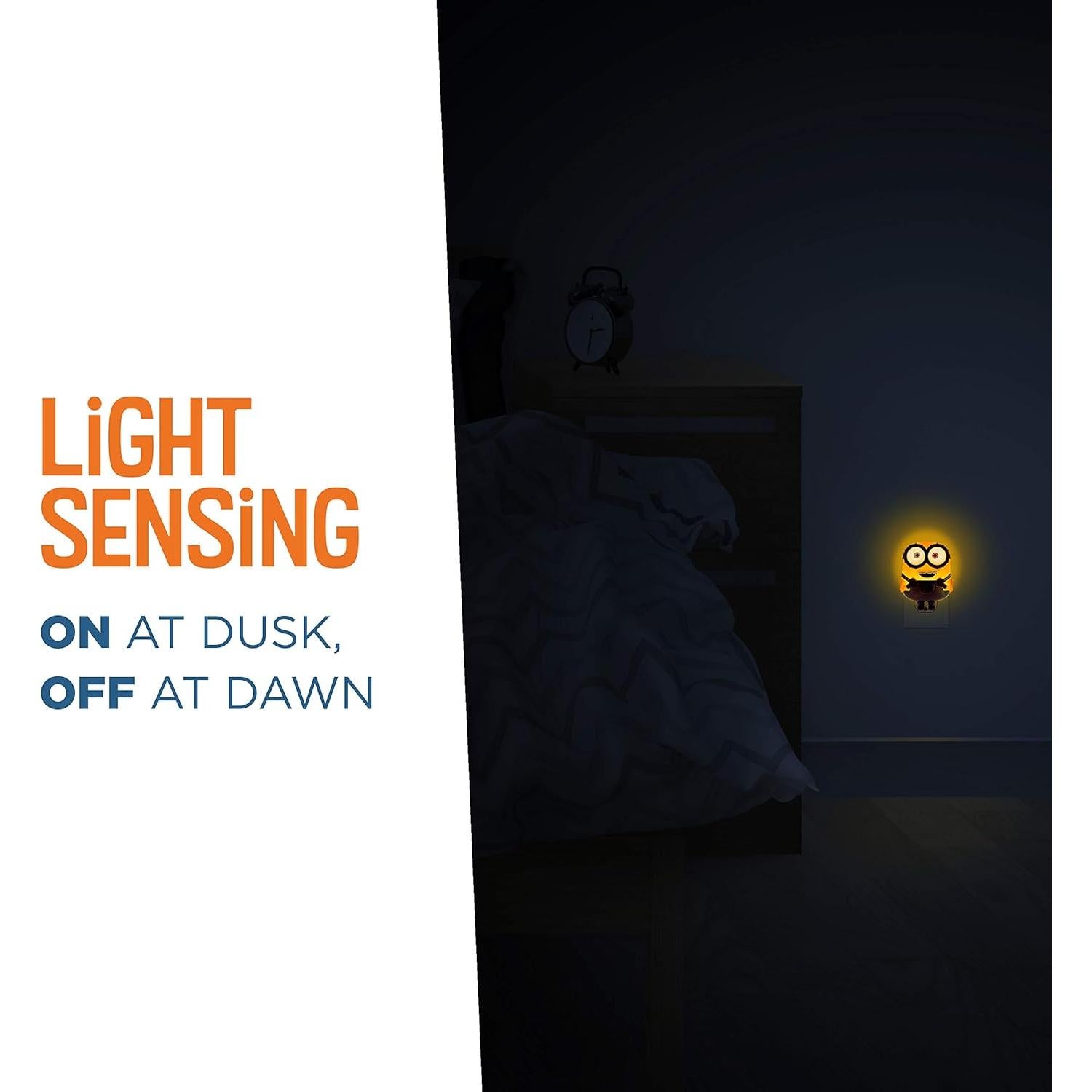 Luz Nocturna LED Minions Bob Enchufable 4 Lúmenes 43742