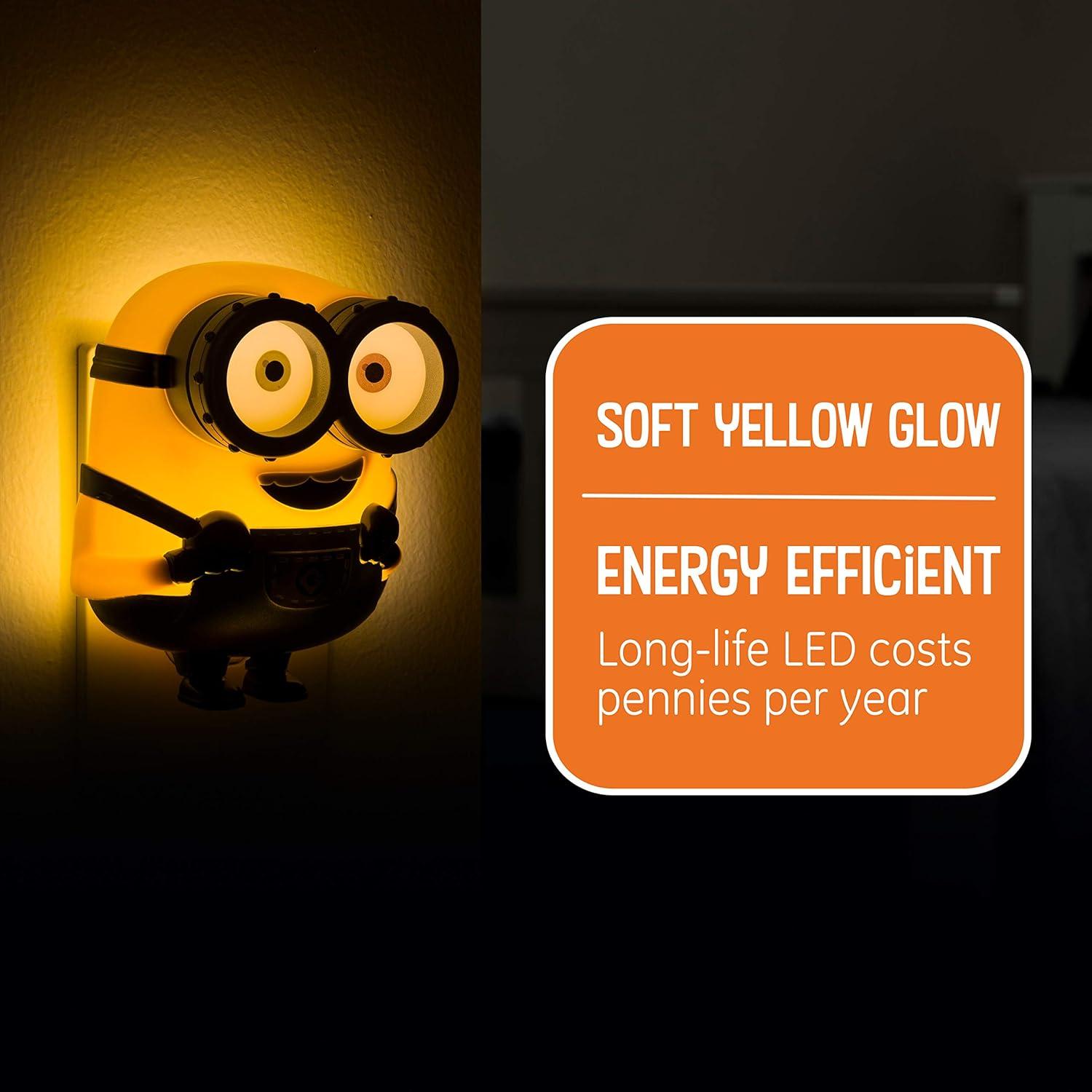 Luz Nocturna LED Minions Bob Enchufable 4 Lúmenes 43742