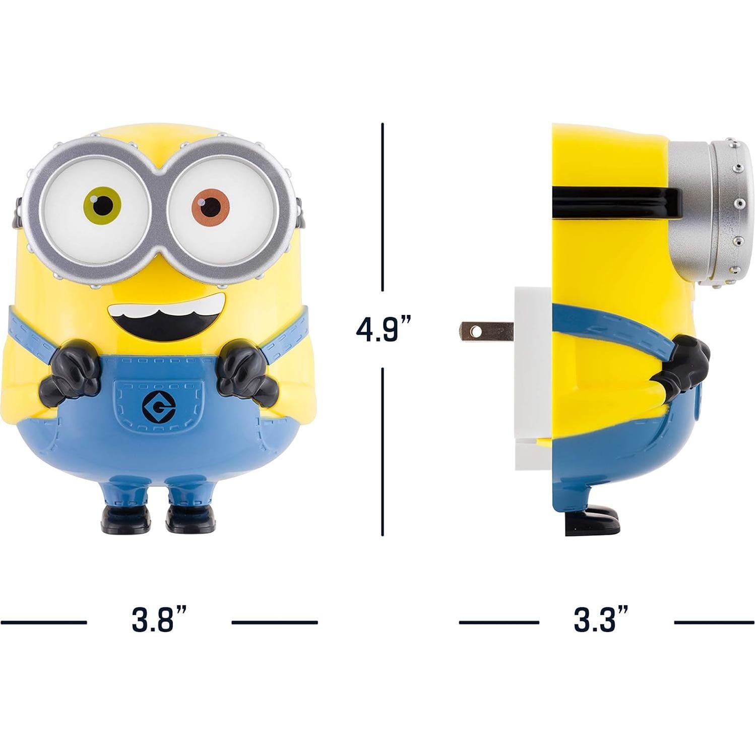 Luz Nocturna LED Minions Bob Enchufable 4 Lúmenes 43742