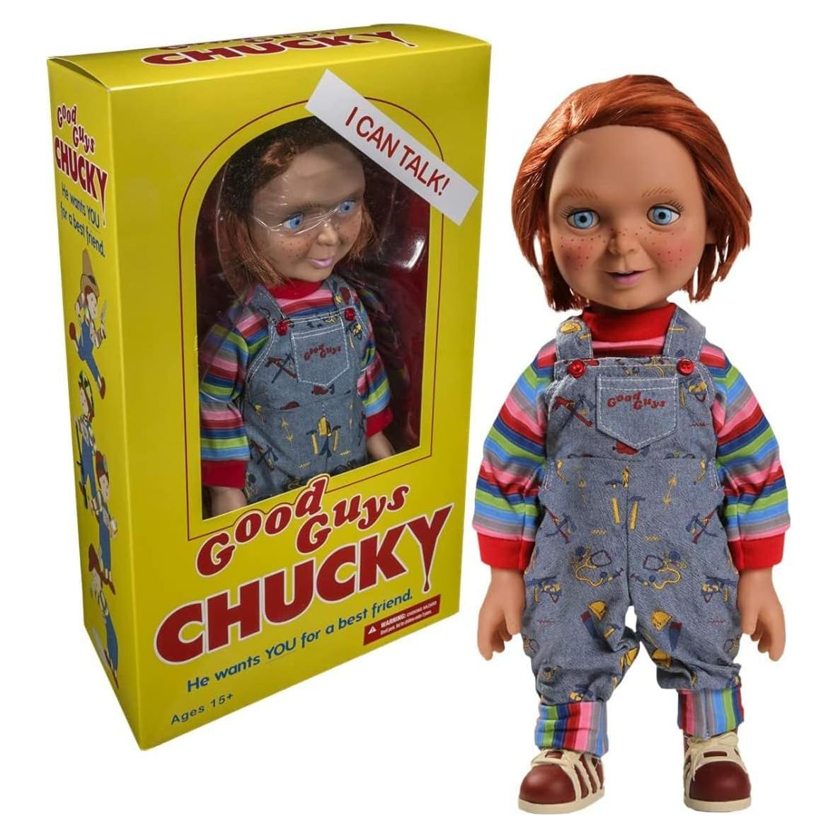 Muñeco Hablante Chucky Mezco 38.1 cm Buenas Compañías