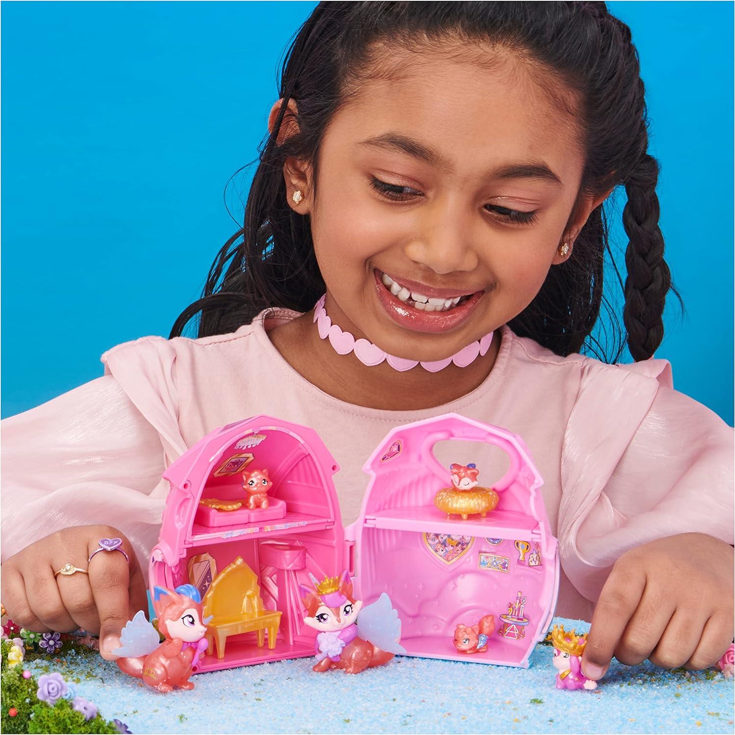 Hatchimals CollEGGtibles Paquete Familiar con Casa de Juego