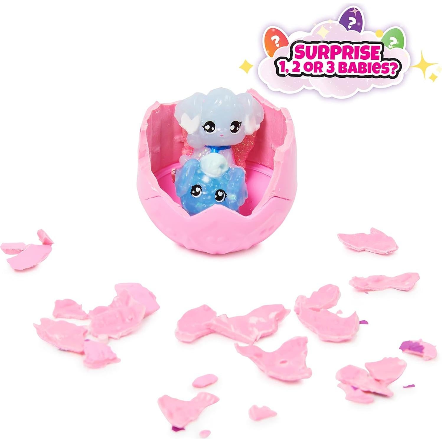 Hatchimals CollEGGtibles Paquete Familiar con Casa de Juego