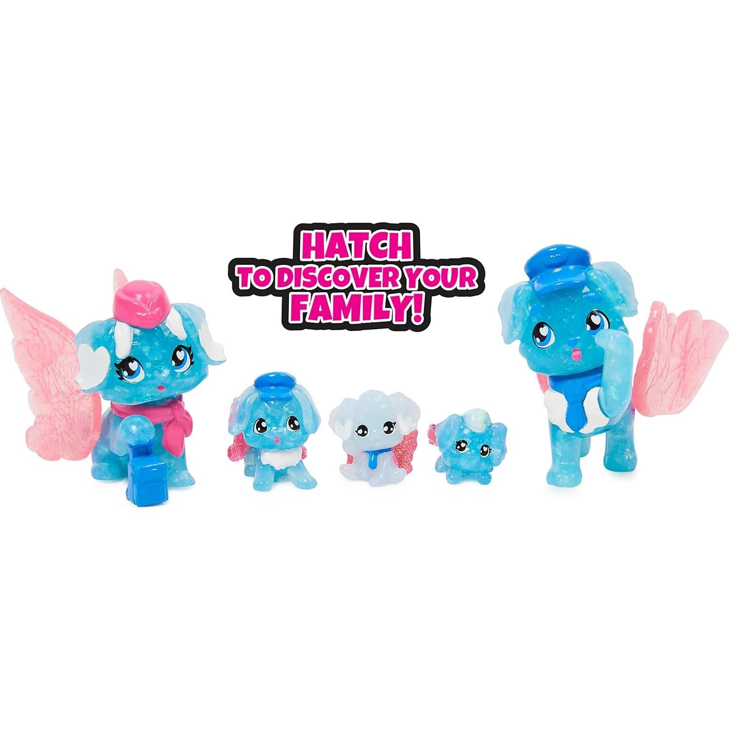 Hatchimals CollEGGtibles Paquete Familiar con Casa de Juego