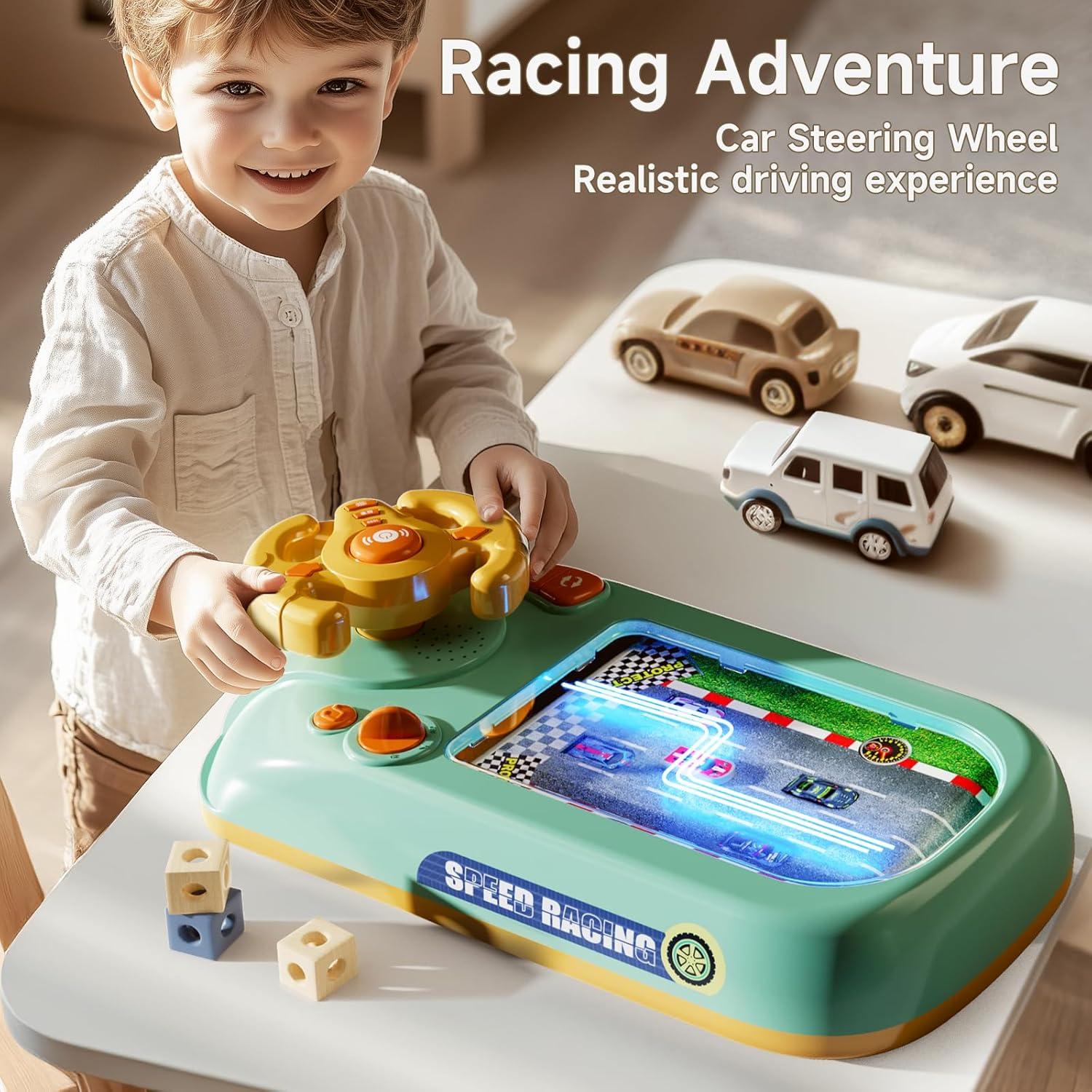 Juguete de Volante Musical LFACHTER para Niños 4-6 Años