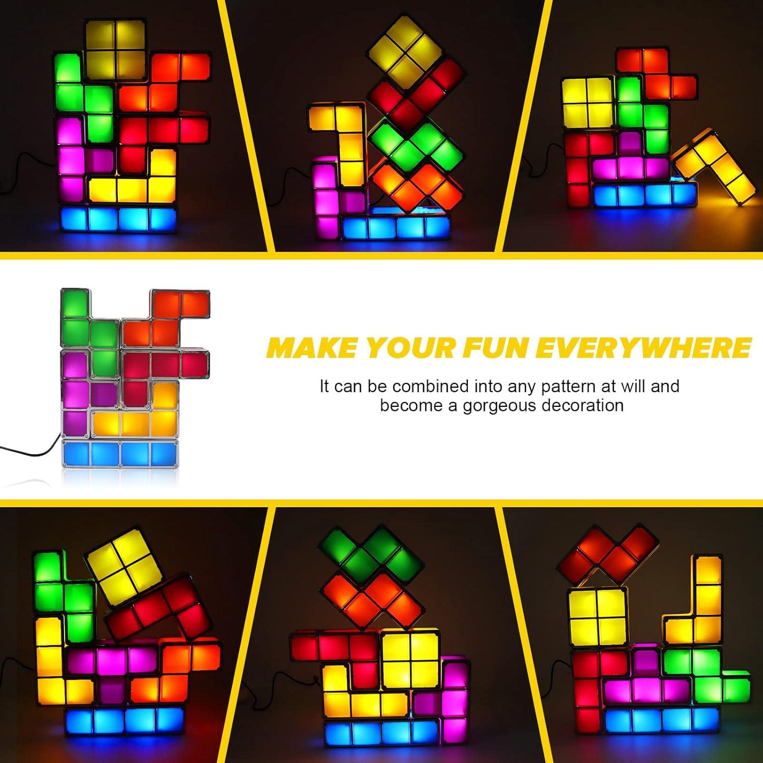 Luz Nocturna LED Apilable LOSCHEN 7 Colores para Niños