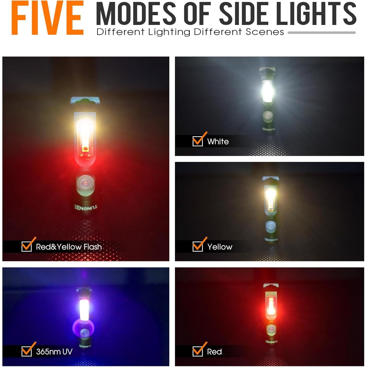 Linterna de Llavero Recargable TUNENGE S15Pro 750 Lúmenes