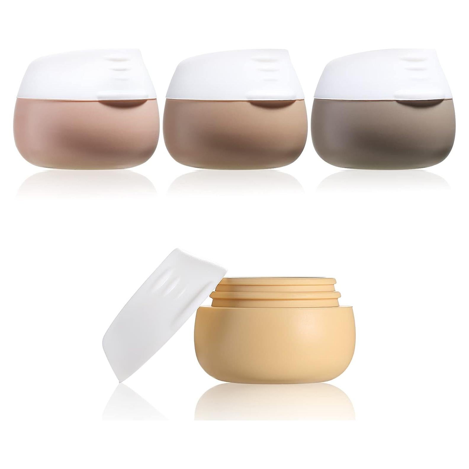 Set de 4 Contenedores de Viaje Gemice A prueba de Fugas 20ml