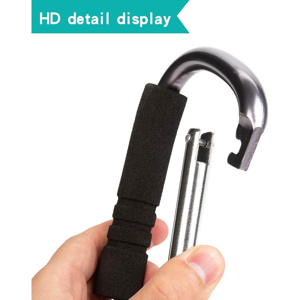 Ganchos para Cochecito Funbliss - Organizador de Bolsas Negro