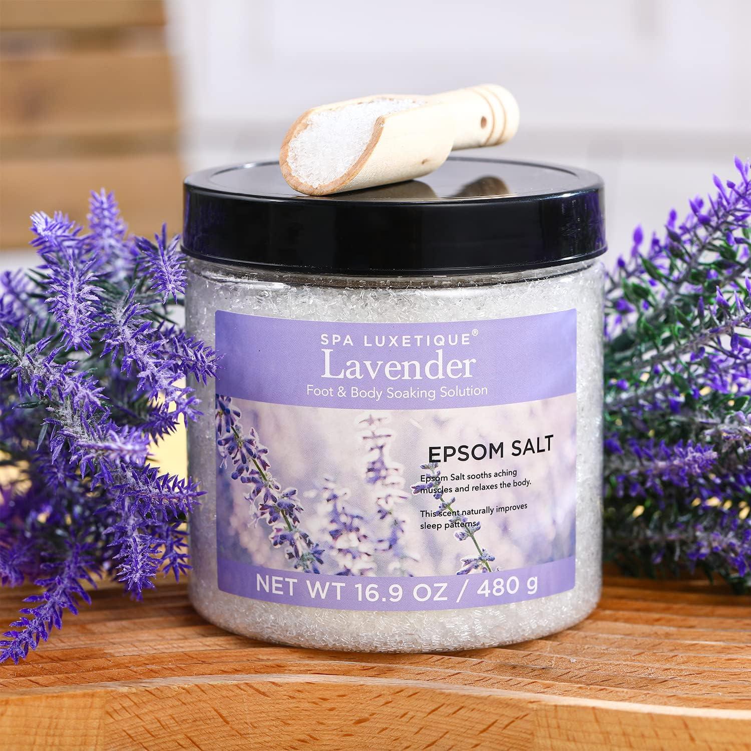 Set de Sales de Baño Epsom Spa Luxetique 1.5 kg Aromas