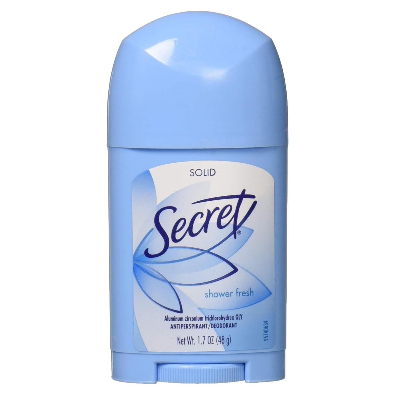 Desodorante Antitranspirante Sólido Secreto Ducha Fresco 48g