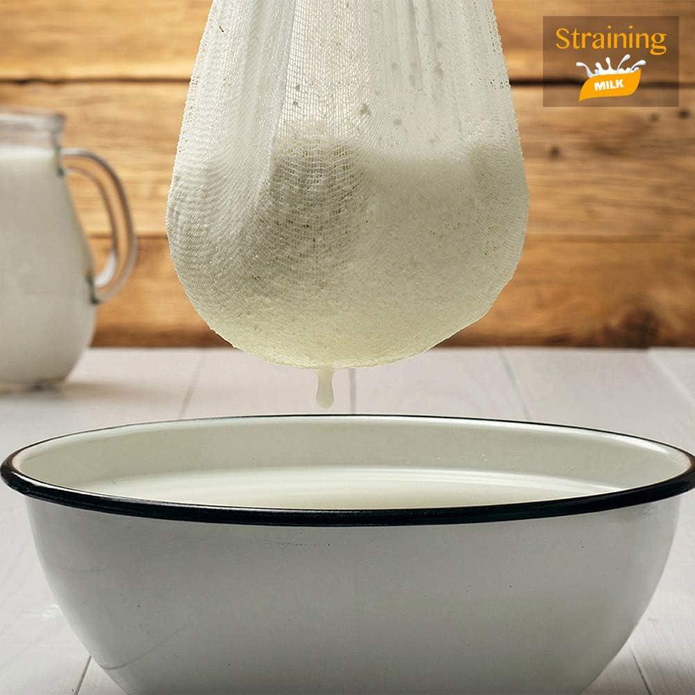 Gasa de Queso Grado 90 S.CENG 4 Yardas 100% Algodón Sin Blanquear