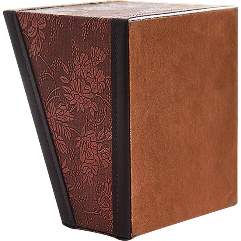 Soporte de Control Remoto Daixers 2 Paquetes Cuero Sintético Marrón