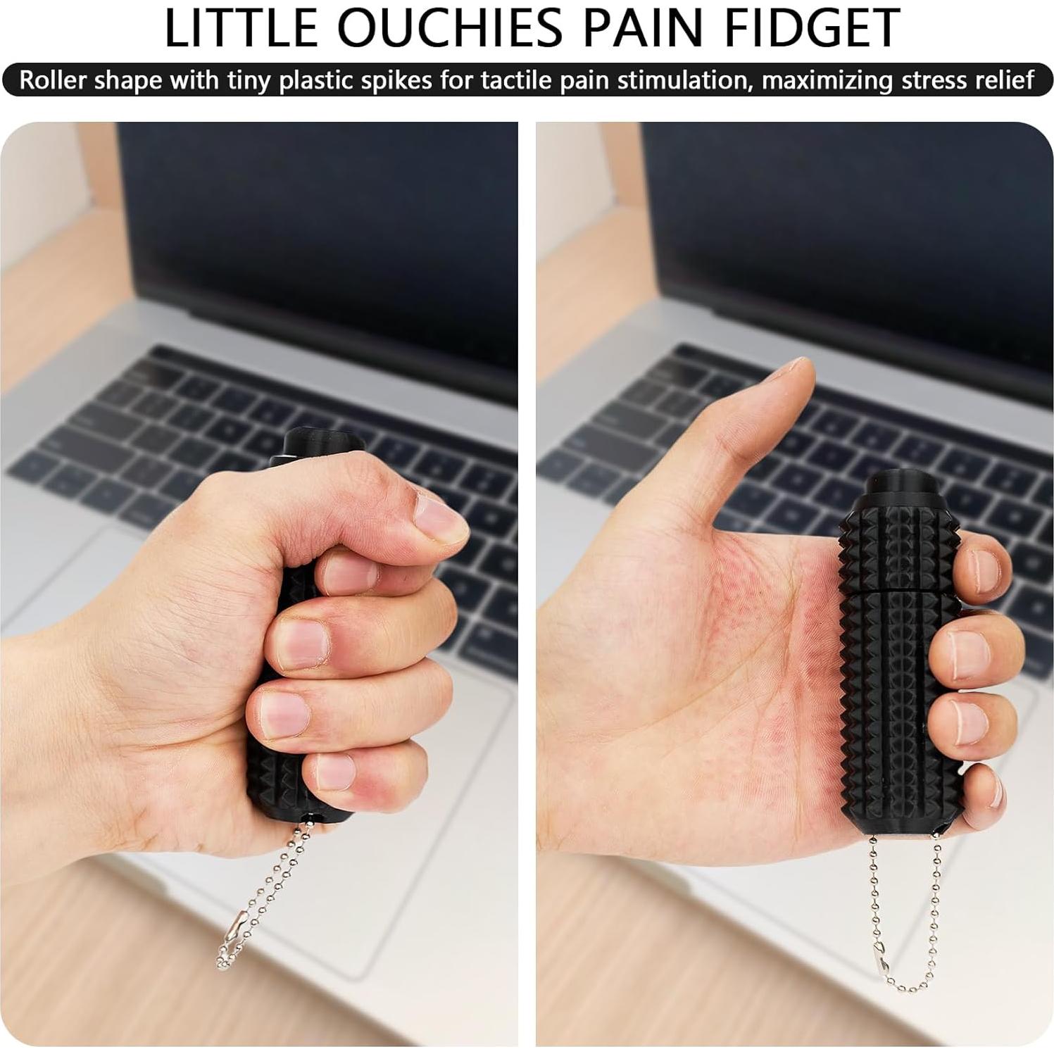 Juguete Antiestrés Little Ouchies 3-en-1 con Llavero