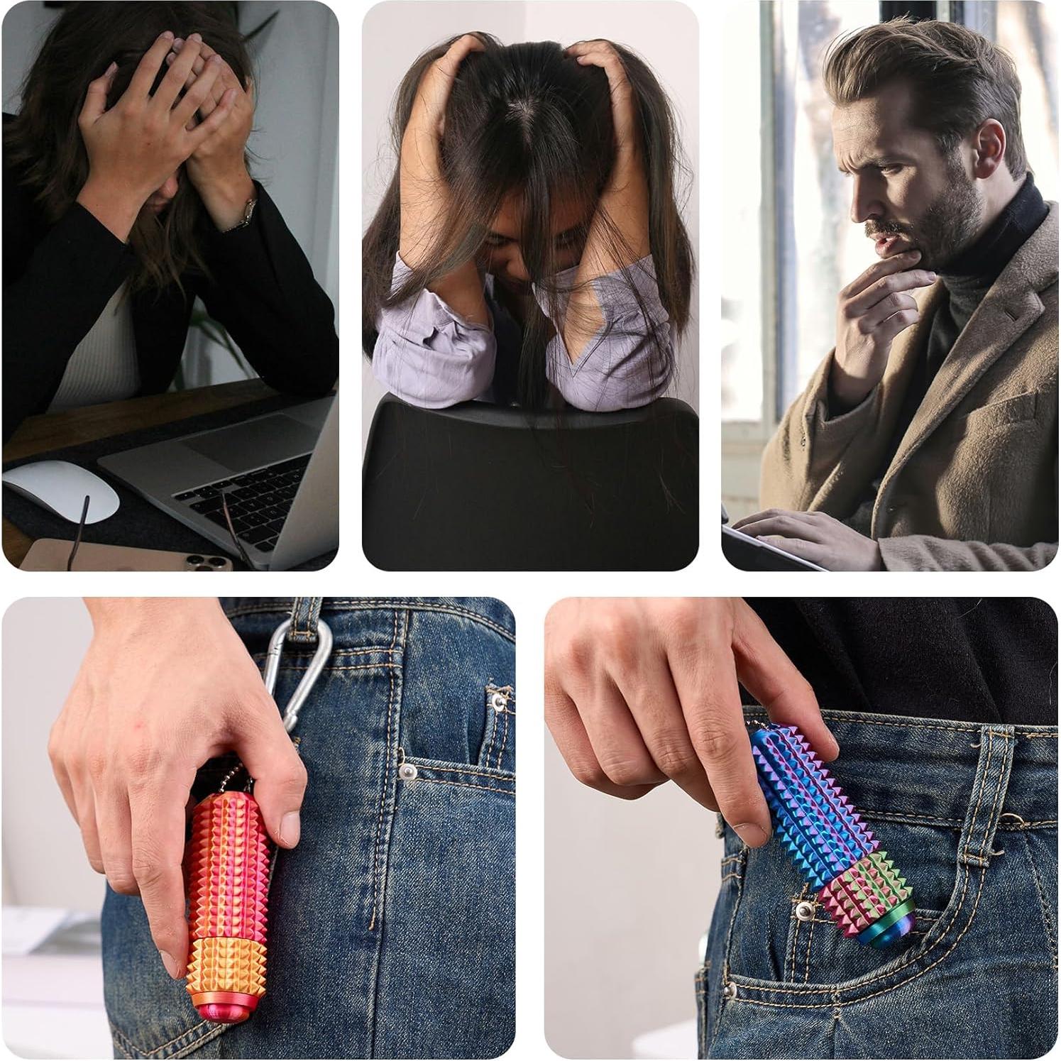 Juguete Antiestrés Little Ouchies 3-en-1 con Llavero