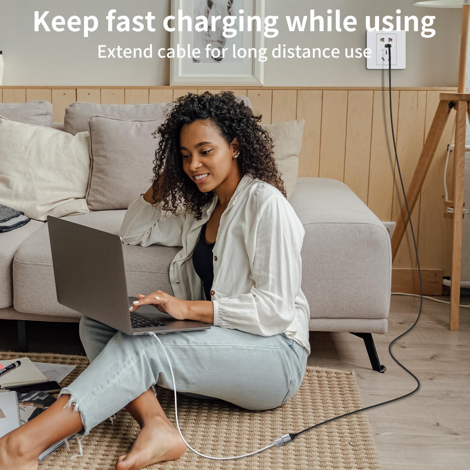 Cable de Extensión USB 3.0 QianLink 1.0 m Trenzado Nylon Gris