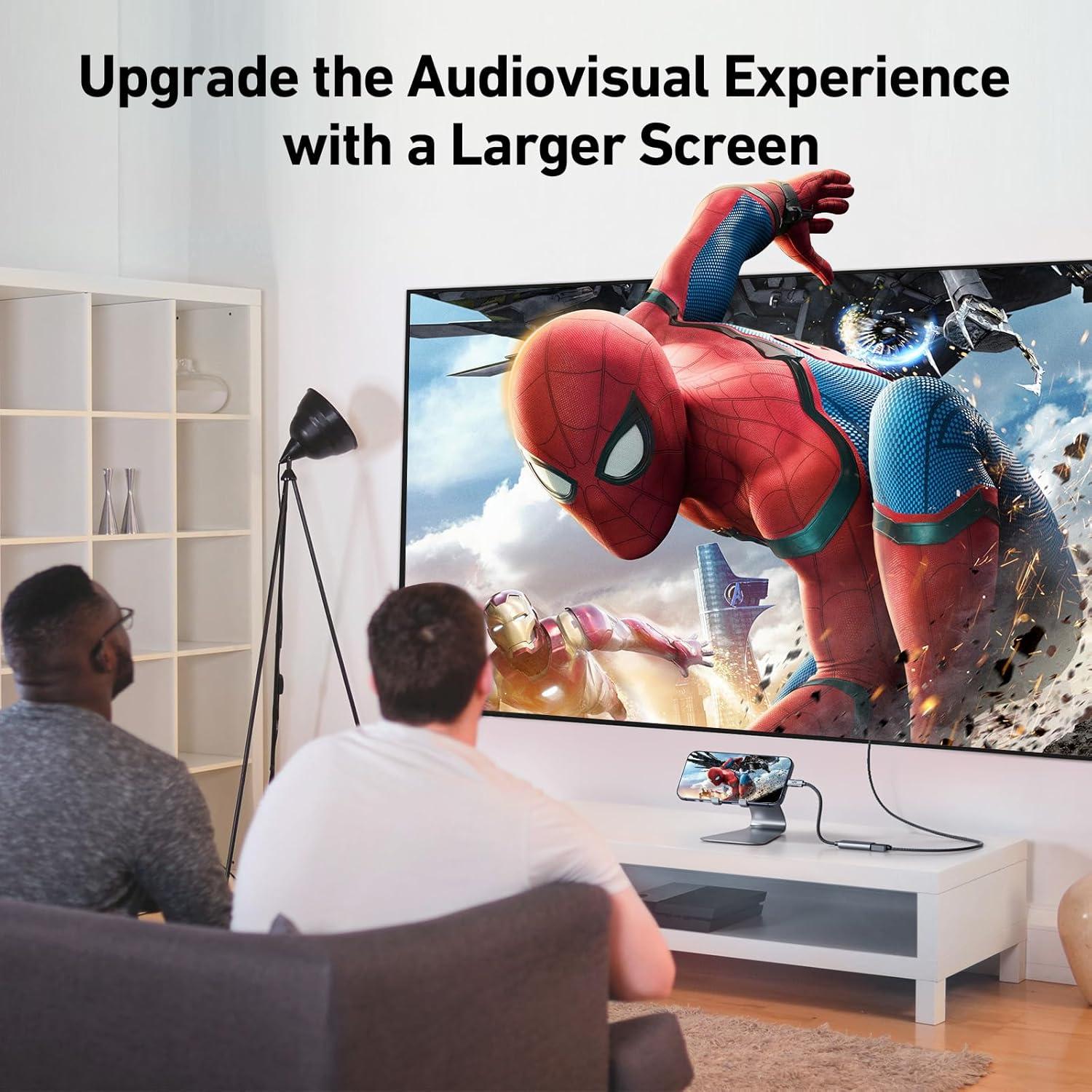 Adaptador USB-C a HDMI uni 4K 60Hz para MacBook y más