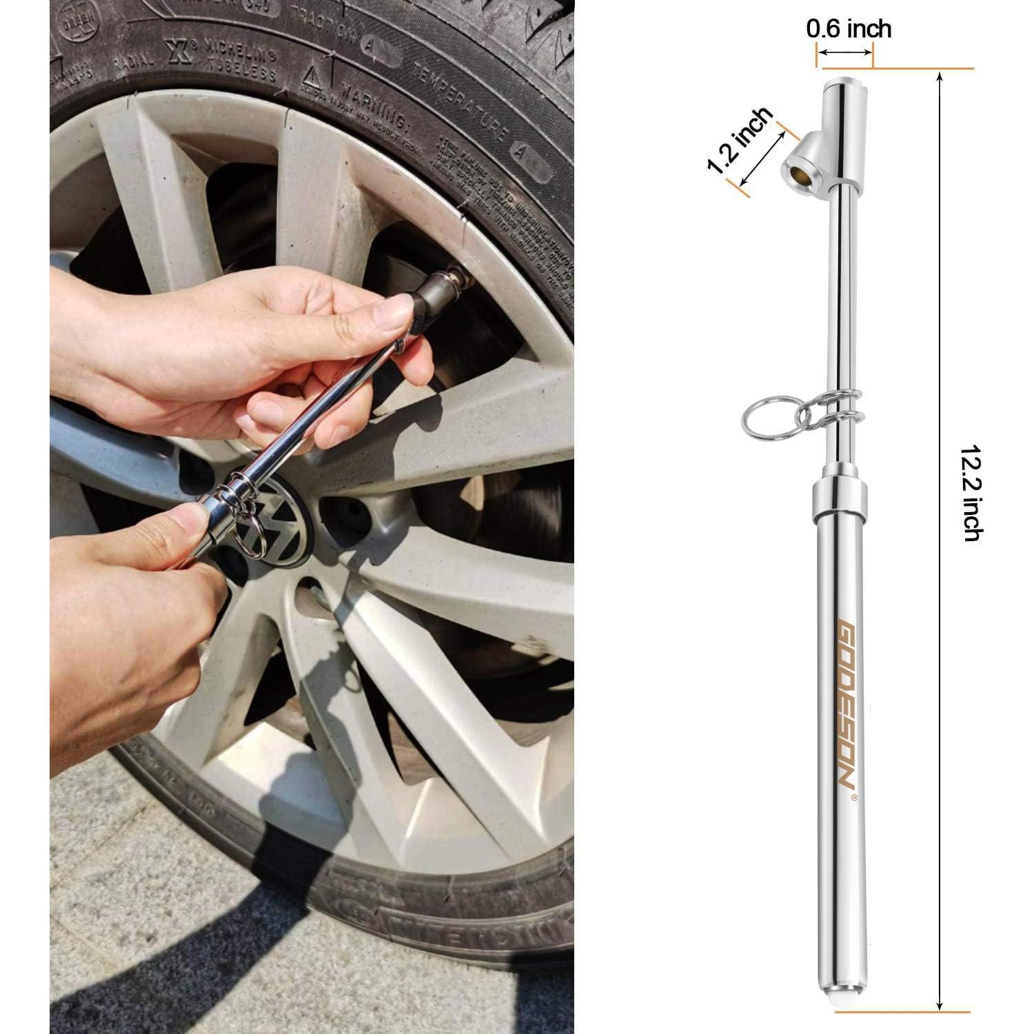 Medidor de Presión de Neumáticos GODESON Doble Cabeza 10-150 PSI