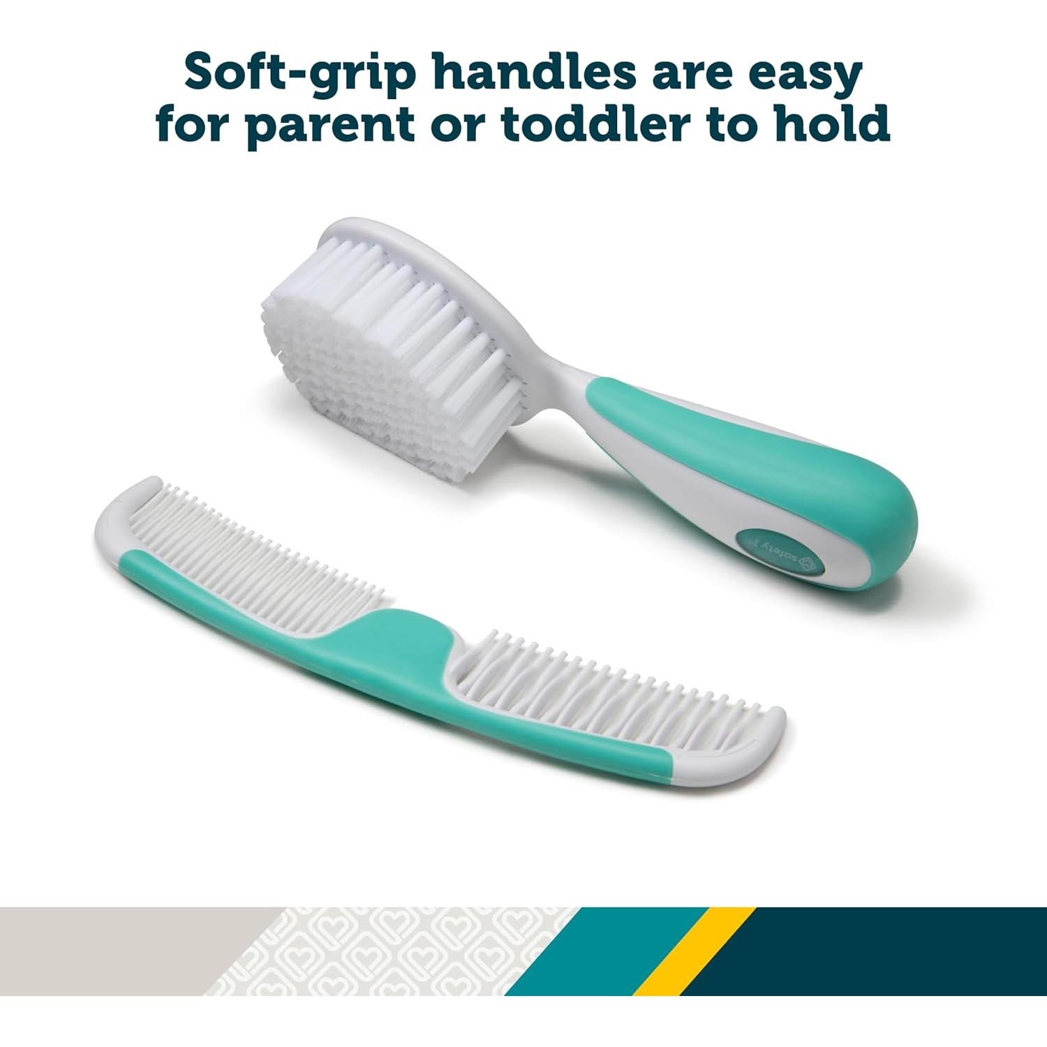Cepillo y Peine Easy Grip Safety 1st para Bebés y Niños
