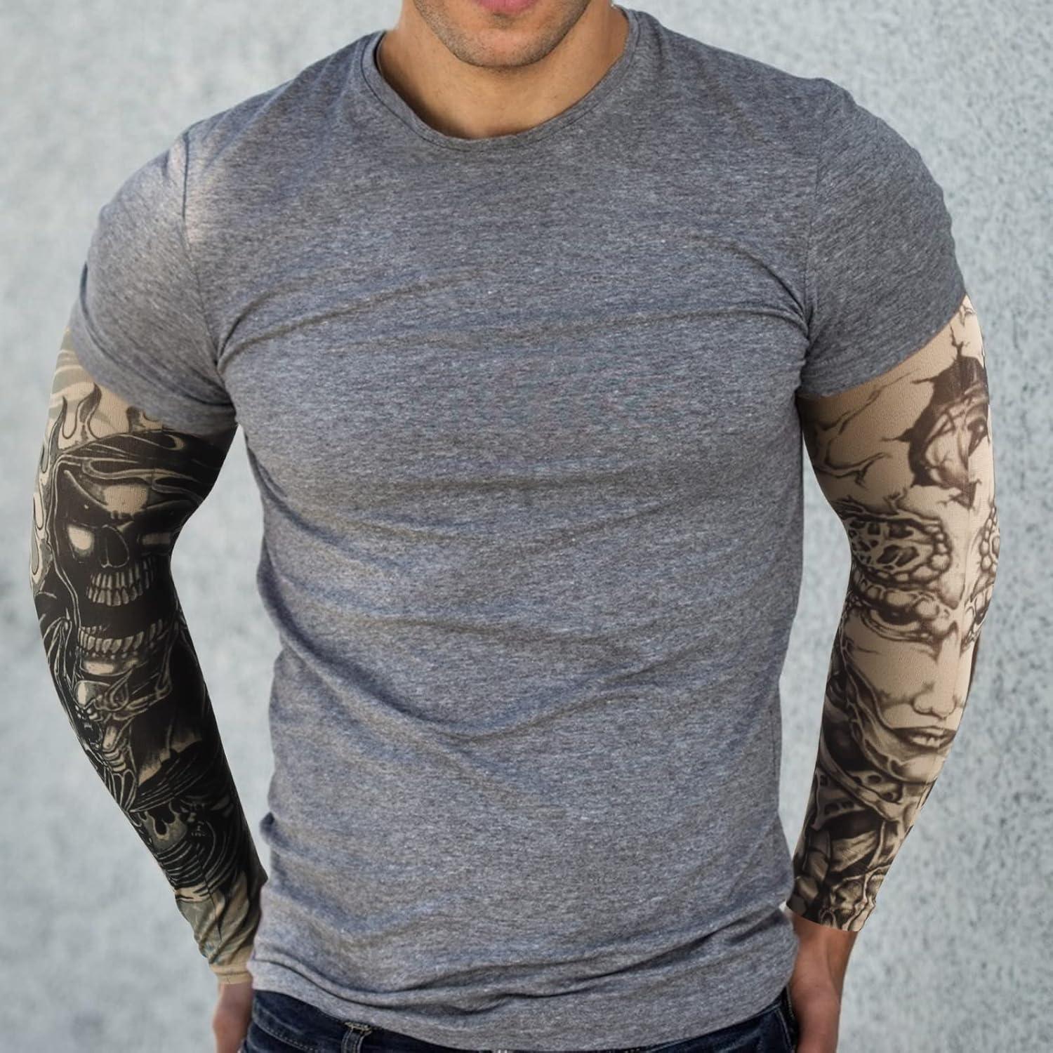 Mangas de Tatuaje YARIEW 12pc Unisex Protección Solar