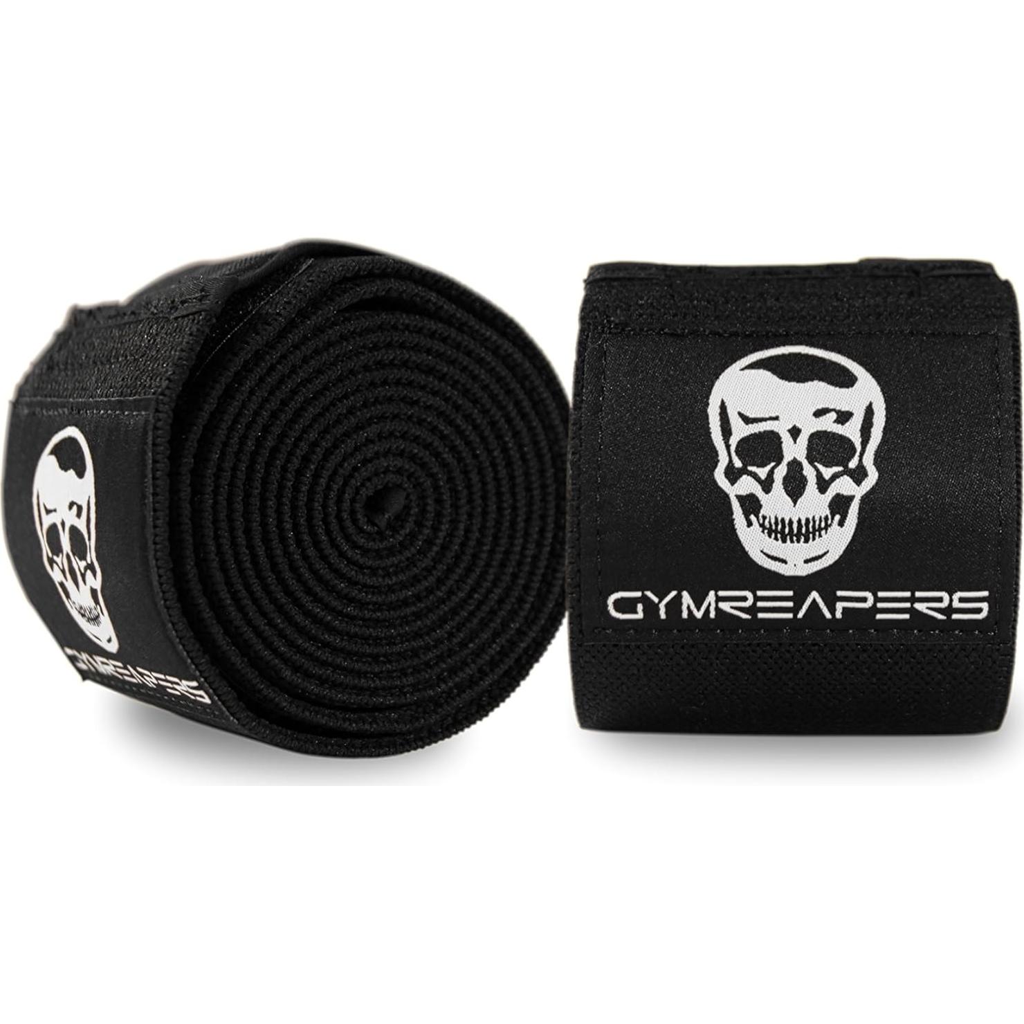 Fajas de Rodilla Gymreapers 72 Pulgadas para Powerlifting y Sentadillas