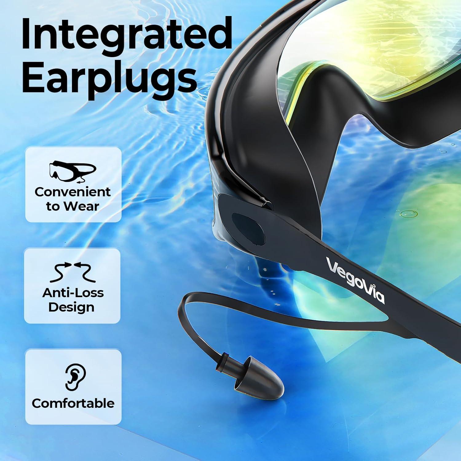 Gafas de natación VegoVia Adultas 180° Anti-vaho UV