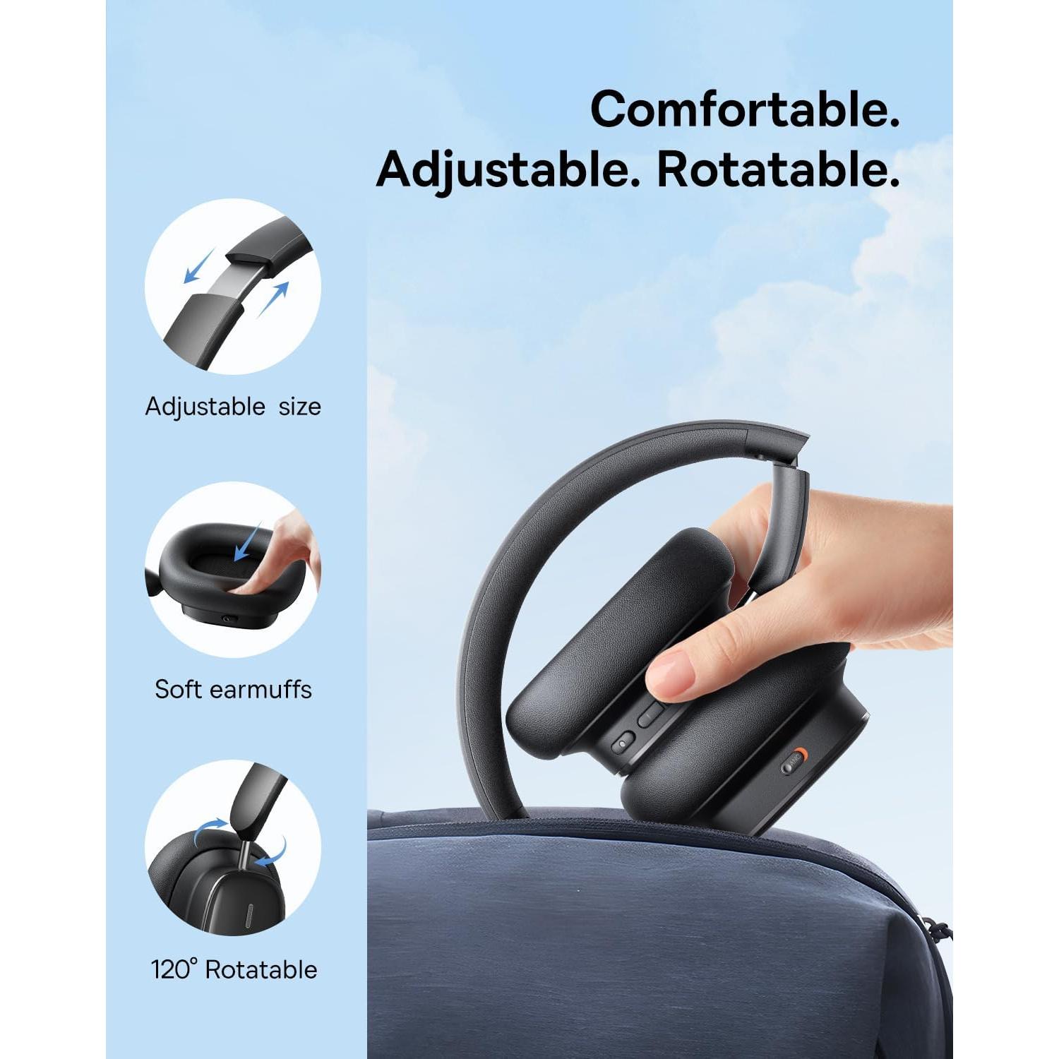 Auriculares Inalámbricos Baseus Bowie H1i 100H ANC Hi-Res