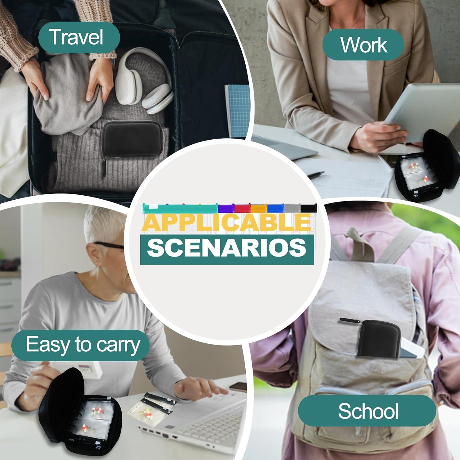 Organizador de Pastillas Timueetech A7-S a Prueba de Agua