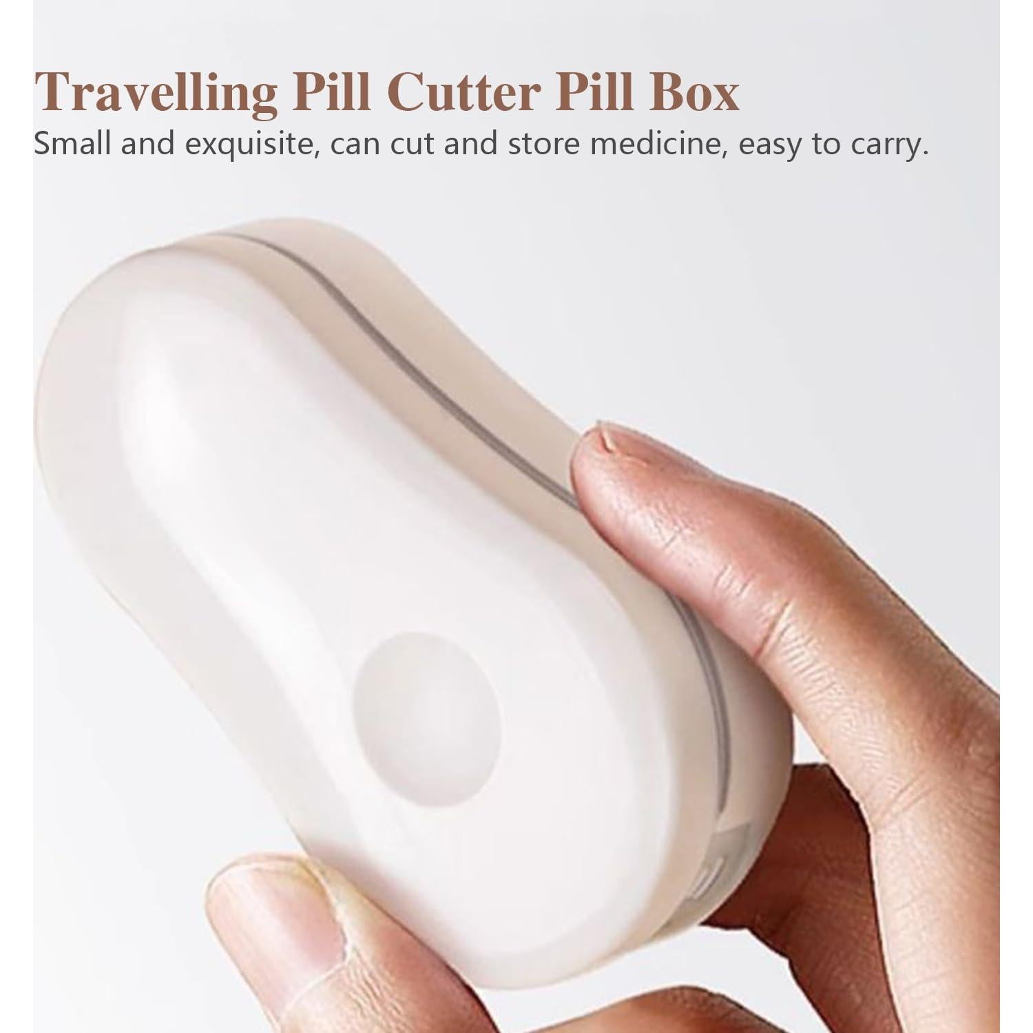 Cortador de Pastillas FANSTINOW Beige - Precisión y Almacenamiento