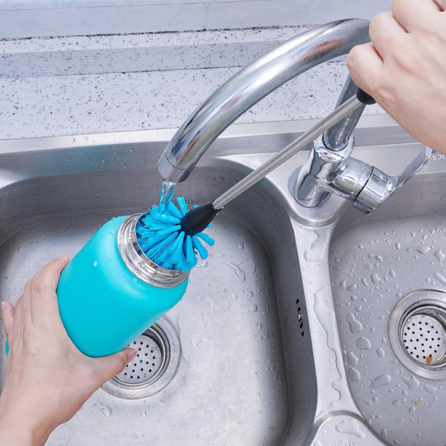 Cepillo para Botellas de Agua MOSOLAN 33 cm - Paquete de 2